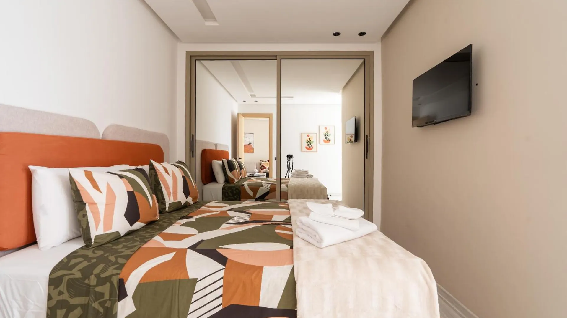 קזבלנקה Modern & Bright Studio Balcony & Parking Maarif