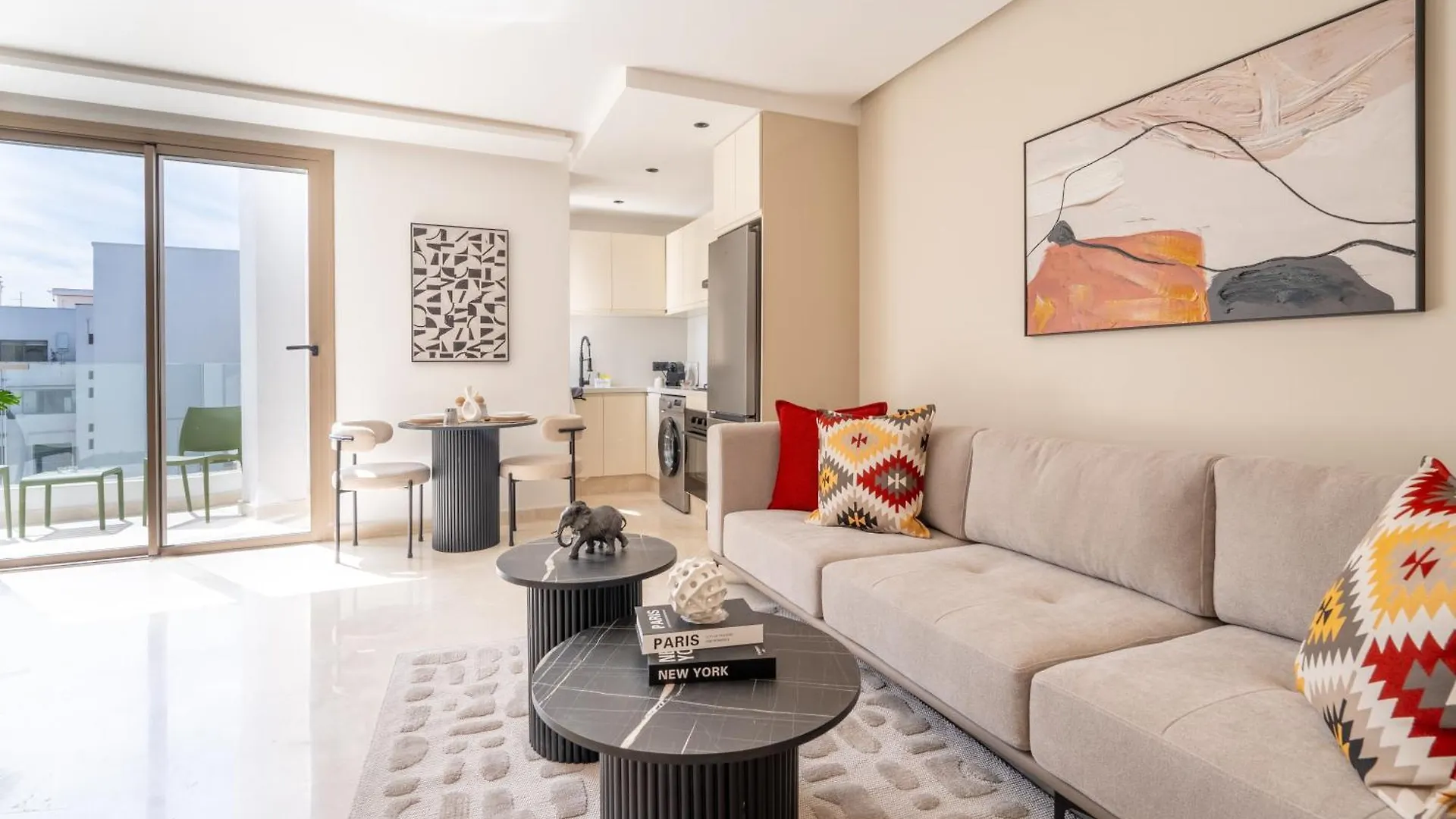 קזבלנקה Modern & Bright Studio Balcony & Parking Maarif